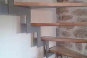 Menuiserie Cassin - Serrurerie - Aménagement - Escalier colimaçon intérieur