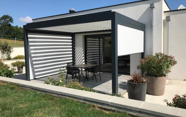 Menuiserie Cassin Pergola bioclimatique