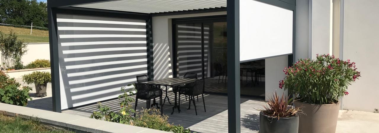 Menuiserie Cassin Pergola bioclimatique